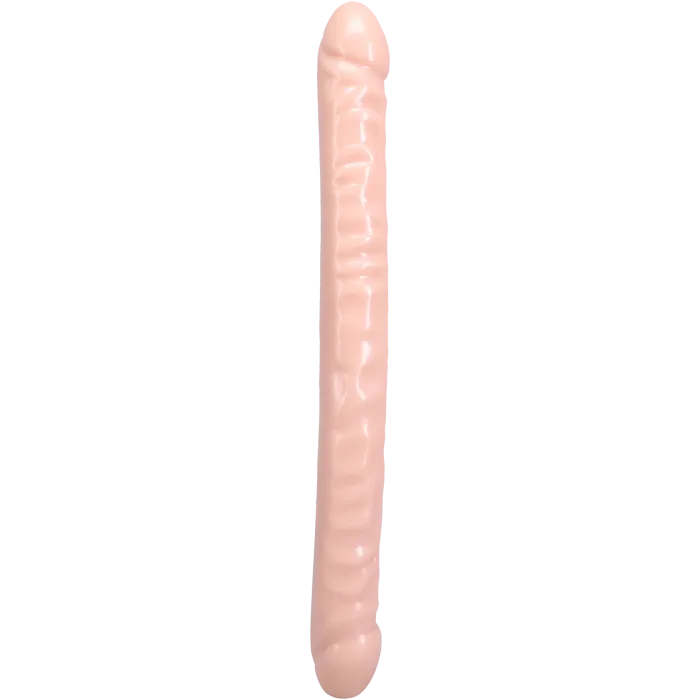 The Classics Double Header Dong dubbele dildo 18 inch cream