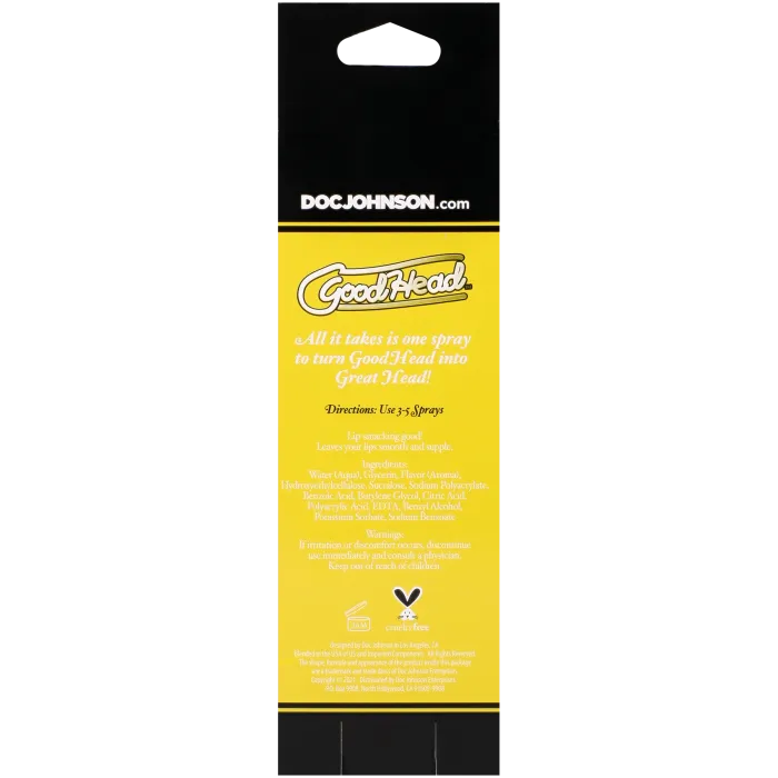 GoodHead Juicy Head Dry Mouth Spray mondspray ananas 59 ml