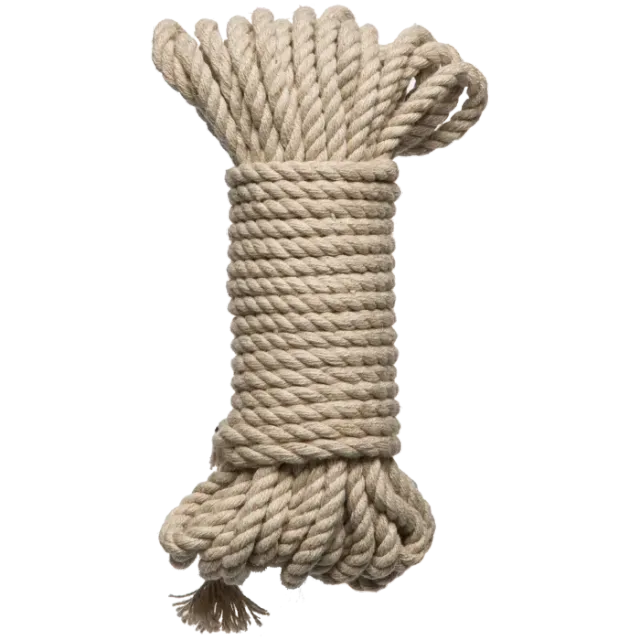 Merci Bind & Tie bondagetouw hennep 9m naturel 6mm