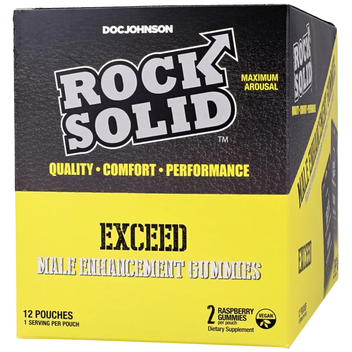 The Classics Rock Solid Exceed gummies framboos 2 stuks