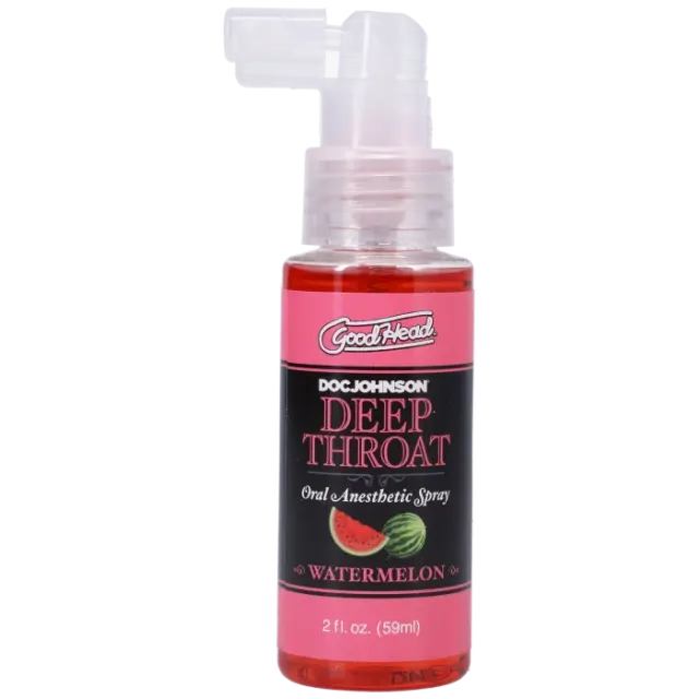 GoodHead Deep Throat Spray watermeloen keelspray 59 ml