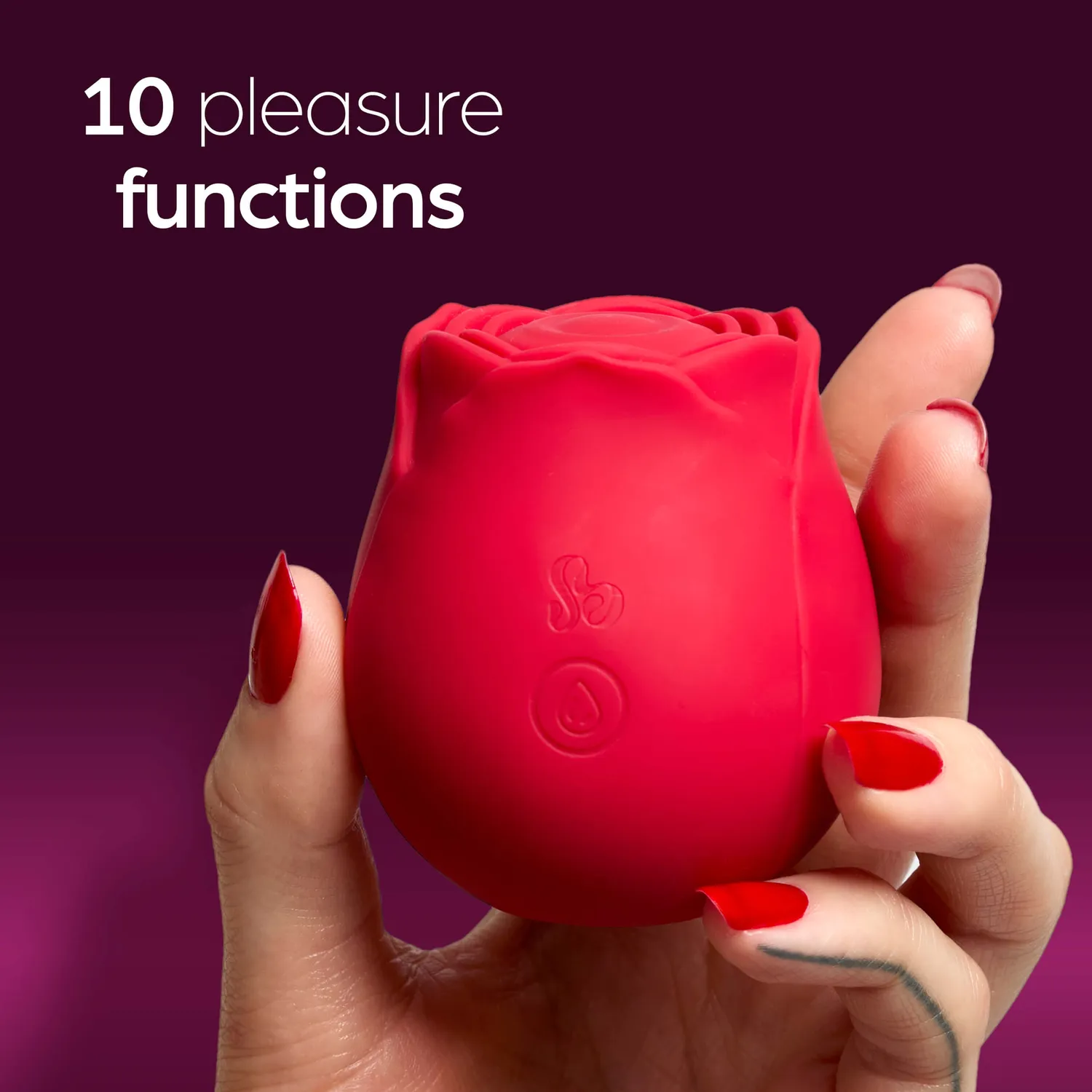 So Divine Date Night Rose clitoris stimulator oplaadbaar 10 standen