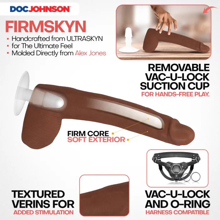 The Classics Signature Cocks Alex Jones dildo 11 inch zuignap