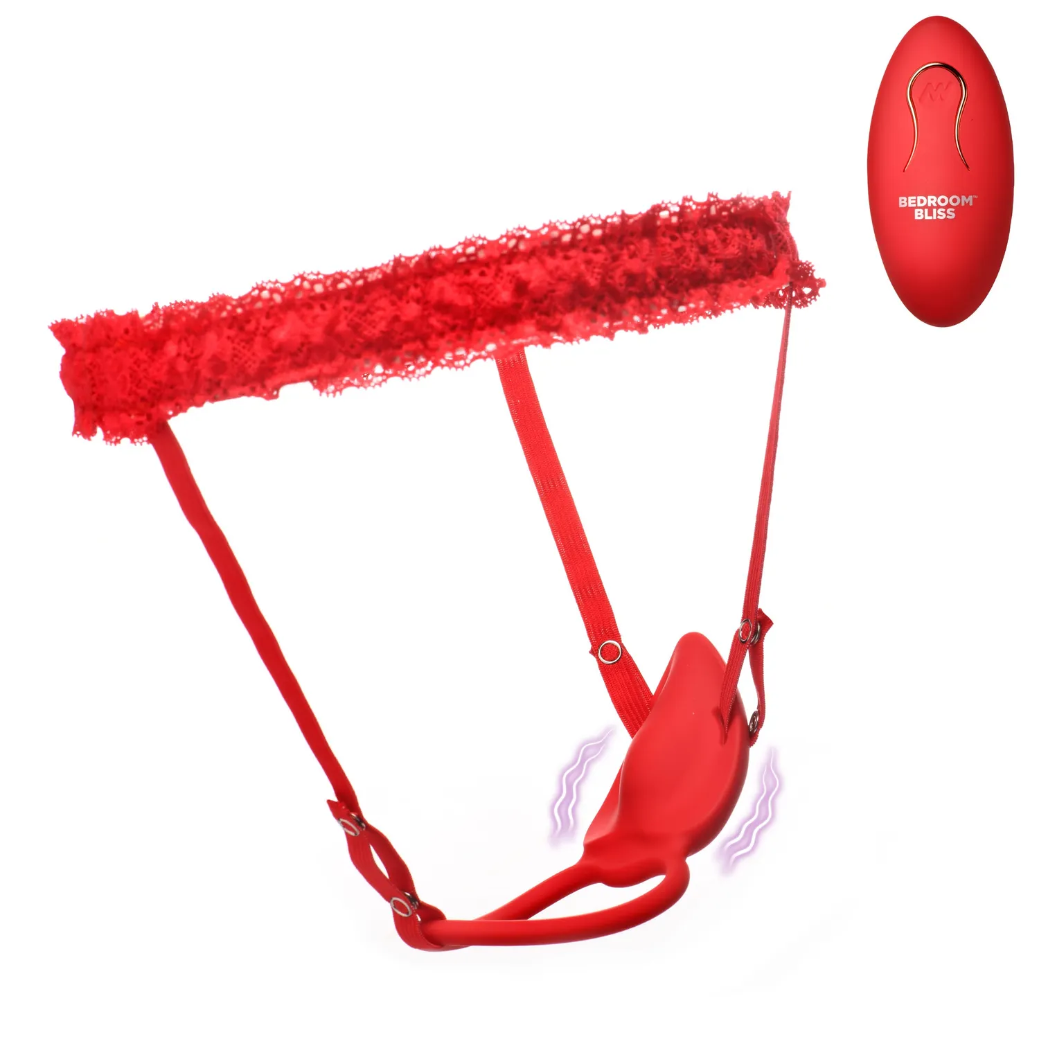 Bedroom Bliss Couples siliconen slipvibrator met slip