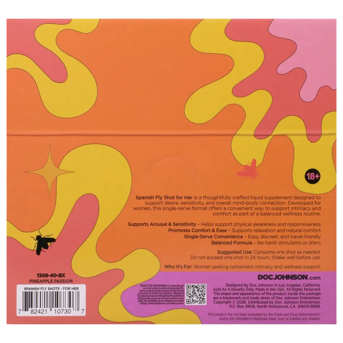 The Classics Spanish Fly arousal shot ananas 59 ml single
