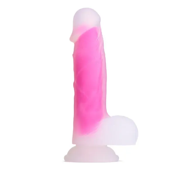 So Divine Glorious Dildo Roze 18 cm Real Skin Zuignap