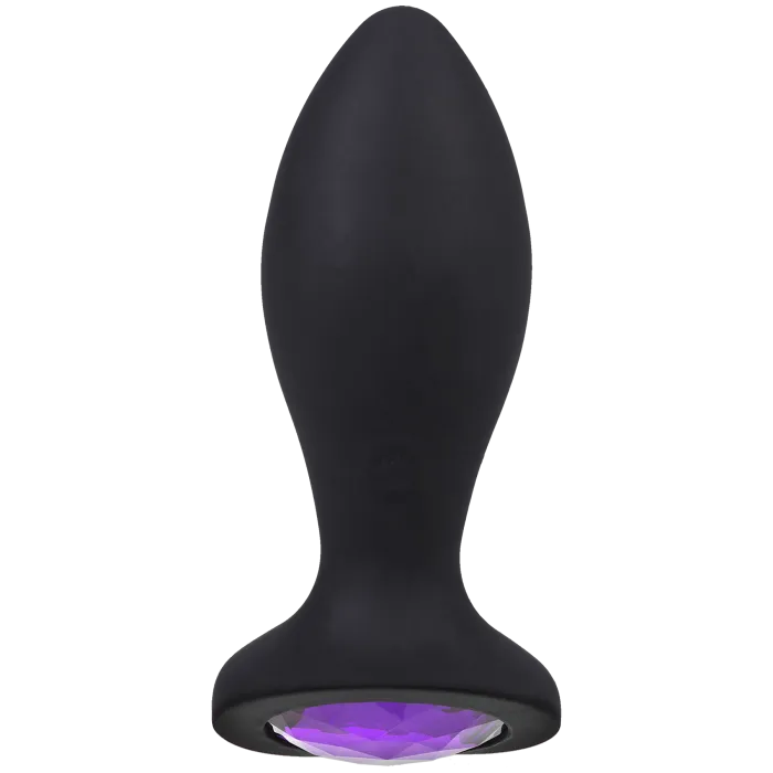 The Classics Booty Bling vibrerende buttplug roze 3 inch