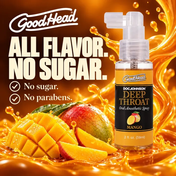 The Classics GoodHead Deep Throat spray mango 59 ml