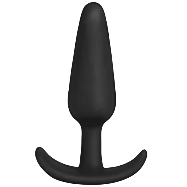 The Classics Butt Plug In A Bag siliconen 13 cm zwart large