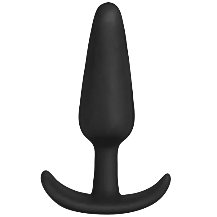 The Classics Butt Plug In A Bag siliconen 13 cm zwart large