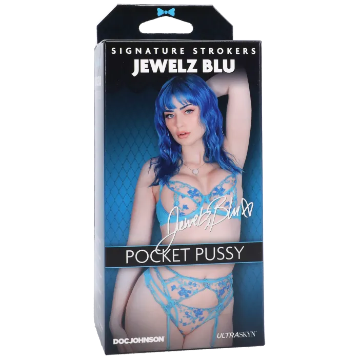 The Classics Signature Strokers Jewelz Blu pocket pussy