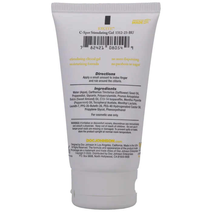 The Classics Excite clitoriscrème 2 oz stimulerend