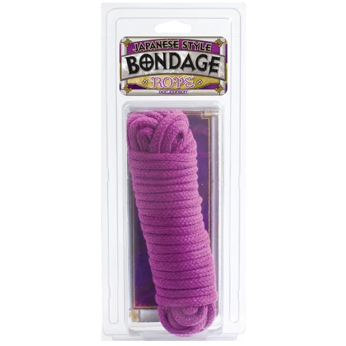 Japanese Style Bondage Rope bondagetouw katoen paars 10 meter