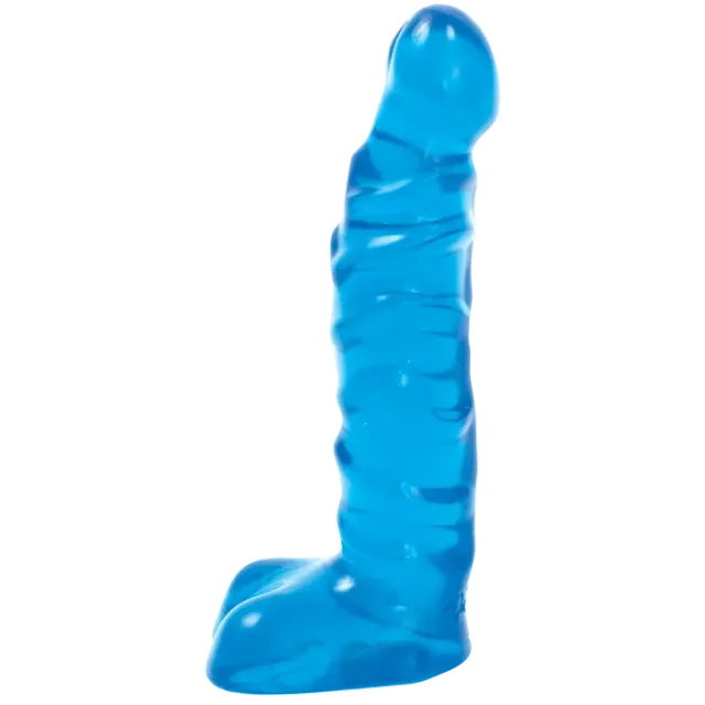 Raging Hard-Ons Slimline 5.5 Inch Ballsy anale dildo blauw