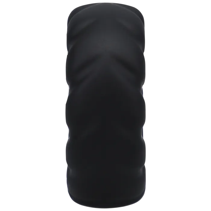 Rock Solid Fat Tire siliconen cockring breed zwart