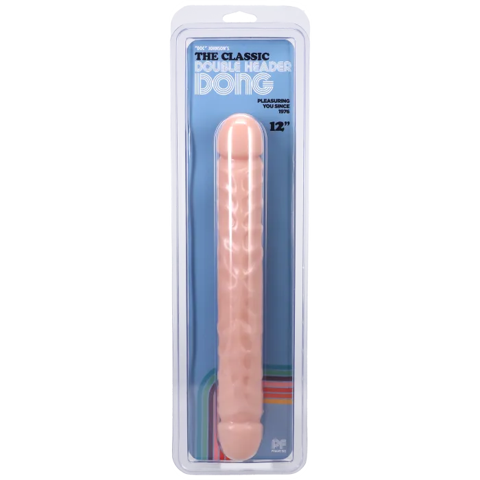 The Classics Classic Jr Double Header dildo 30cm cream