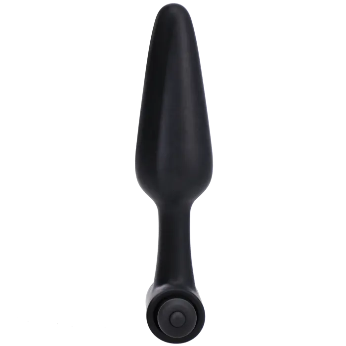 Doc Johnson Vibrating Butt Plug buttplug zwart 12,7 cm siliconen