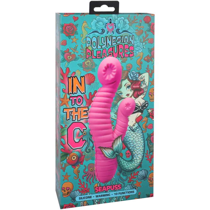 Doc Johnson Into The C Seapuss vibrator paars silicone