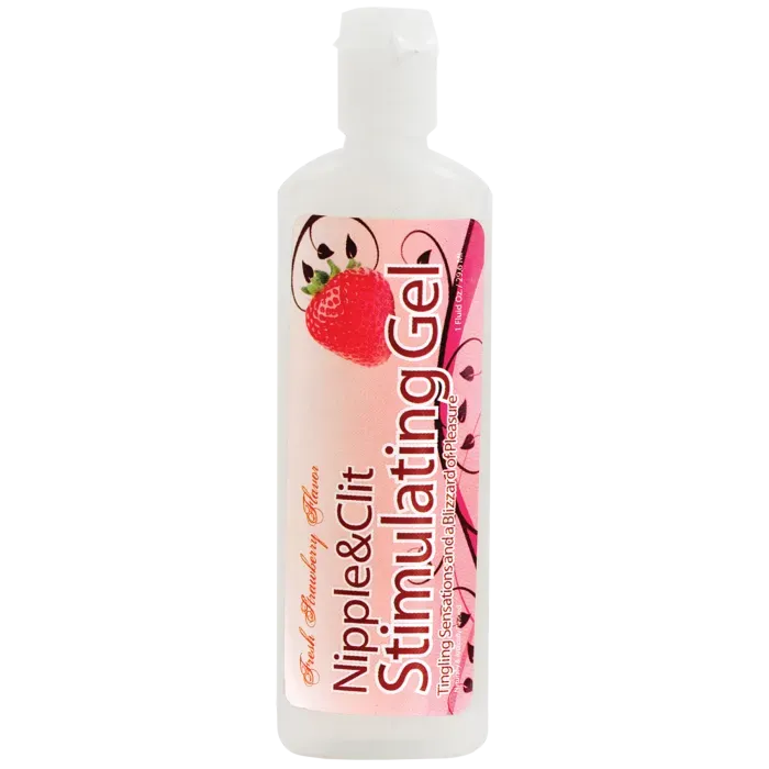 The Classics Nipple Clit stimulerende gel aardbei 28g