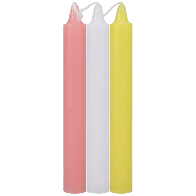 The Classics Japanese Drip waxplay kaarsen 3 stuks huidveilig