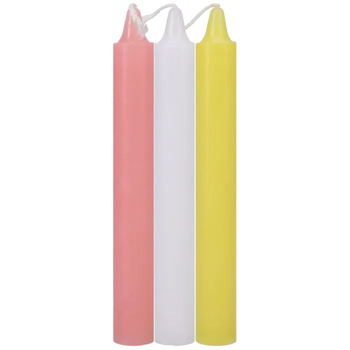 The Classics Japanese Drip waxplay kaarsen 3 stuks huidveilig
