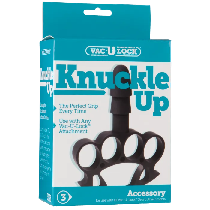 The Classics Vac-U-Lock Knuckle Up opzetstuk Zwart
