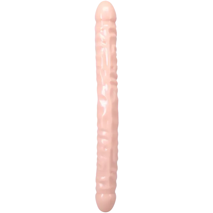 The Classics Double Header Dong dubbele dildo 18 inch cream