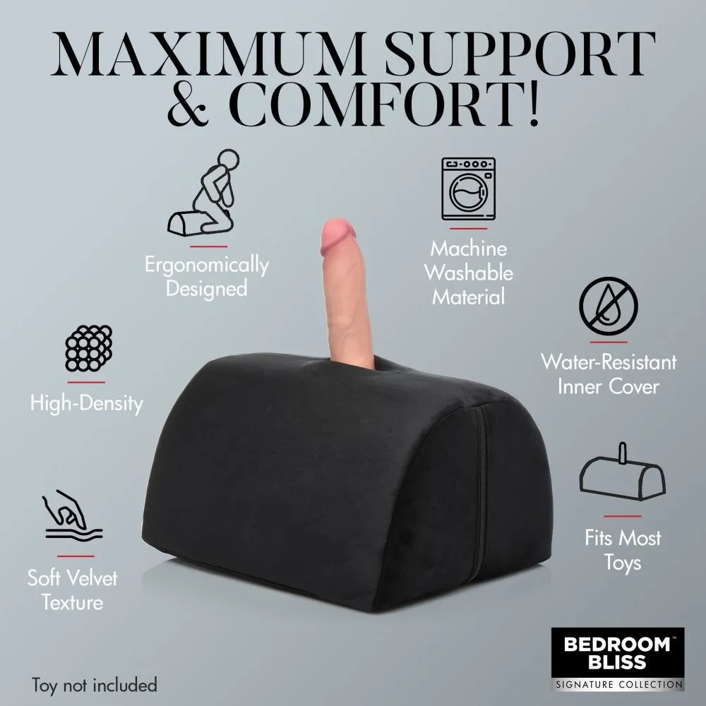 Bedroom Bliss Love Toy Cushion sekskussen zwart foam