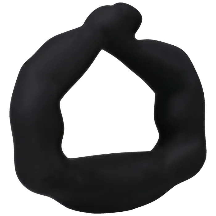 TitanMen Muscle Bound cockring 32mm zwart silicone