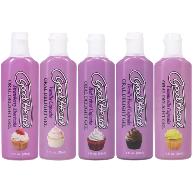 The Classics GoodHead Oral Delight Gel cupcakes 5-pack 29 ml