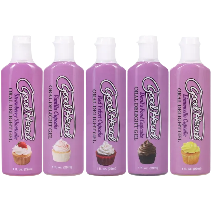 The Classics GoodHead Oral Delight Gel cupcakes 5-pack 29 ml