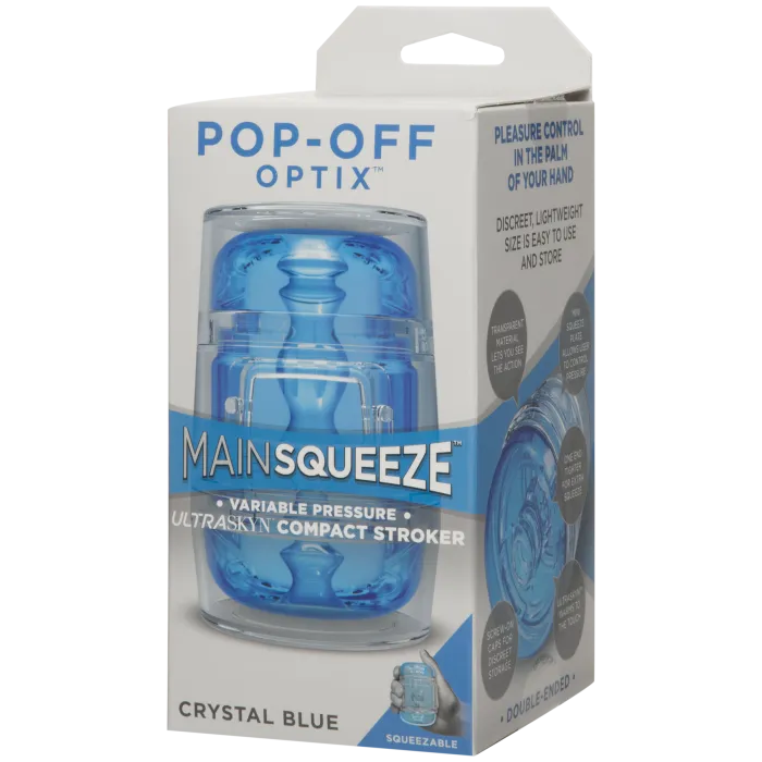 Main Squeeze Pop-Off Optix compacte stroker transparant