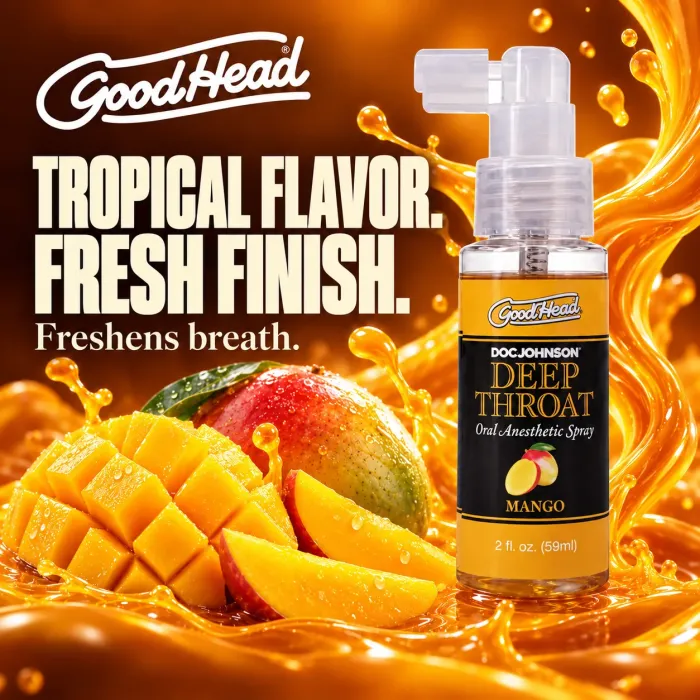 The Classics GoodHead Deep Throat spray mango 59 ml