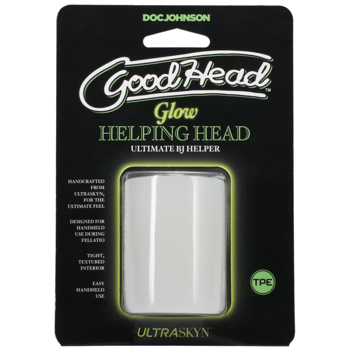 Doc Johnson GoodHead Helping Head masturbator Frost mini