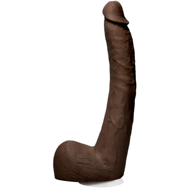 Signature Cocks Isiah Maxwell dildo 10 inch ULTRASKYN bruin