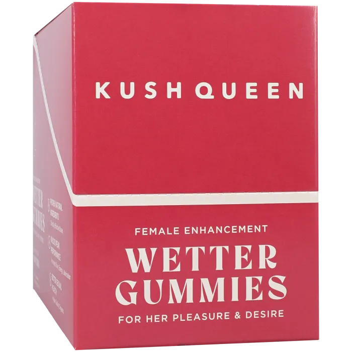 Kush Queen Wetter gummies vrouw 1 stuk stimulerend
