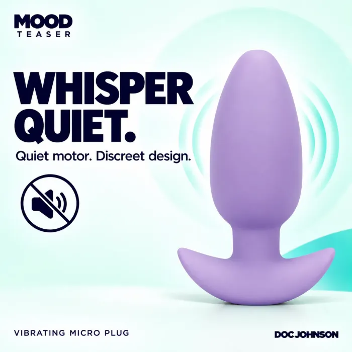 Mood Teaser vibrerende microplug silicone lavendel