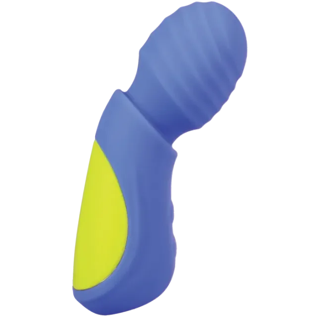 Doc Johnson Mood Play Mini Power Wand vibrator blauw compact
