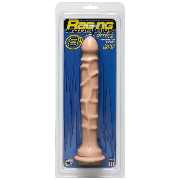 The Classics Raging Hard-Ons Slimline 8 Inch dildo crème zuignap