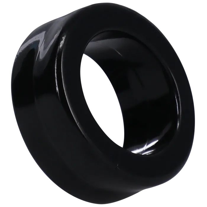 Rock Solid O Ring cockring zwart stretch TPE