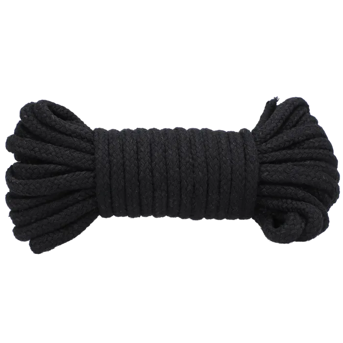 The Classics In A Bag katoenen bondage touw zwart 10 m