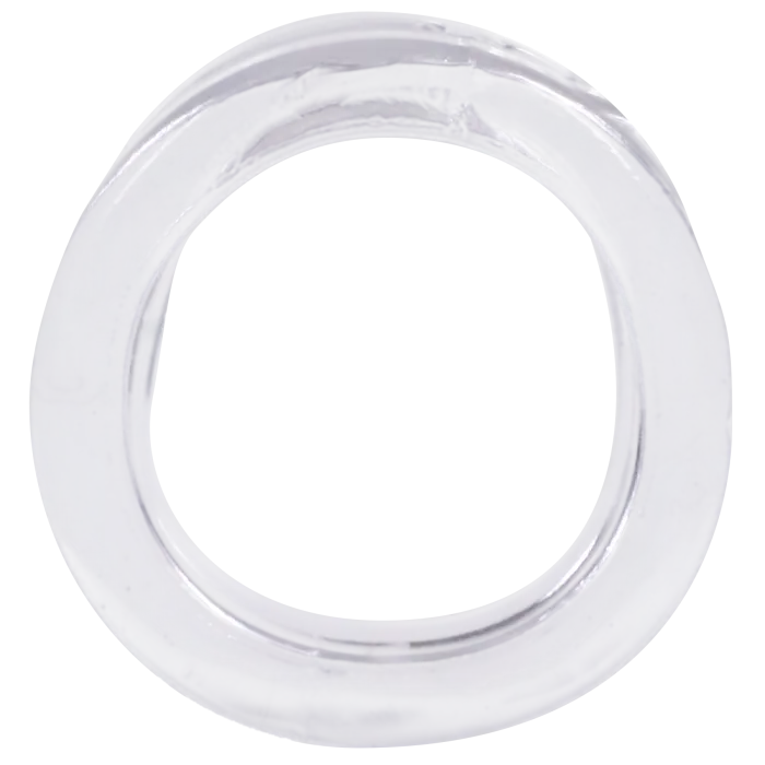 Rock Solid O Ring cockring zwart stretch TPE