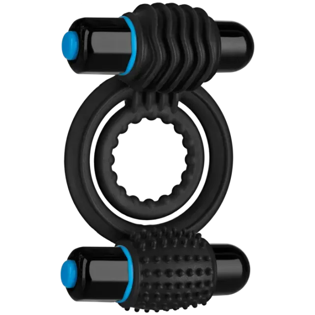 The Classics OptiMALE Double C-ring vibrerend zwart