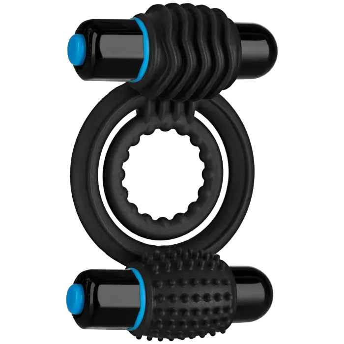 The Classics OptiMALE Double C-ring vibrerend zwart