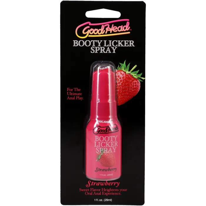 The Classics GoodHead Booty Licker spray aardbei 29 ml