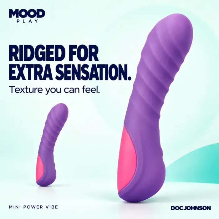The Classics Mood Play mini vibrator paars krachtig stil