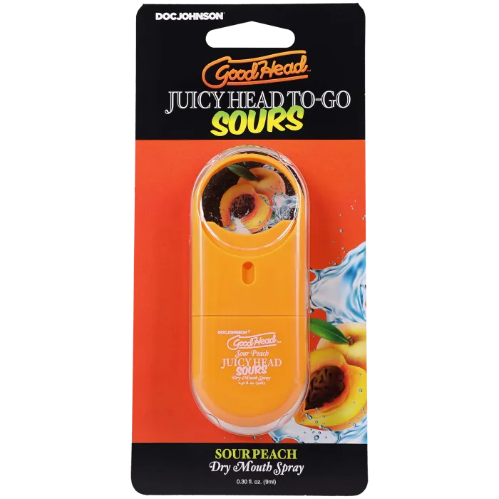 The Classics GoodHead Spray Juicy Head Sour Peach 9 ml suikervrij