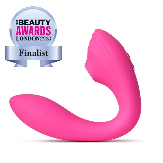 So Divine Pearl Vibe 2in1 G-spot Vibrator Zuiger Roze