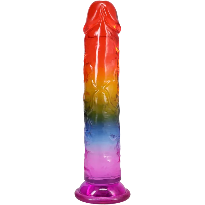 The Classics Crystal Jellies dong 8,5 inch rainbow