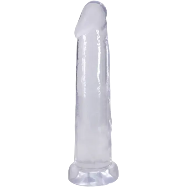 Crystal Jellies Realistic dildo 9 inch transparant